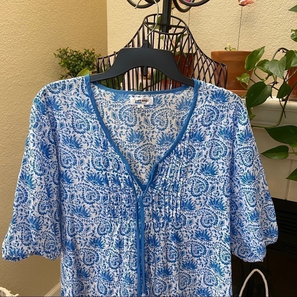 Floral Print Tie Dress - Picture 3 of 4